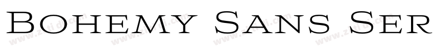Bohemy Sans Serif Re字体转换